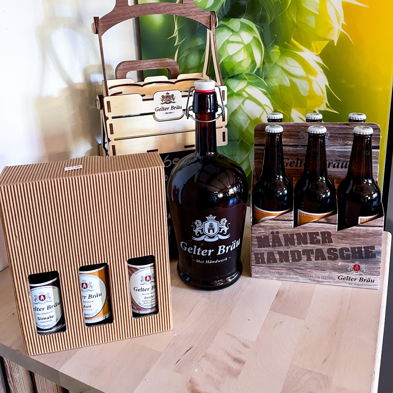 Gelter Bräu Flaschen